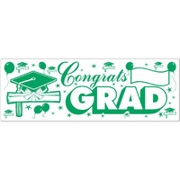 Congrats Grad Sign Banner