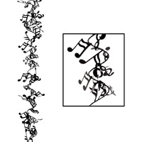 Gleam 'N Flex Musical Notes Garland