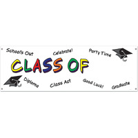 Class Of  Year  Sign Banner