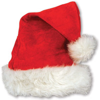 Red Velvet Santa Hat