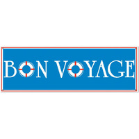 Bon Voyage Sign Banner