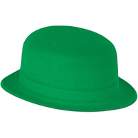 Green Velour Derby