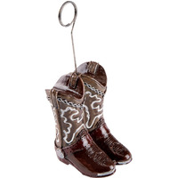 Cowboy Boots Photo/Balloon Holder