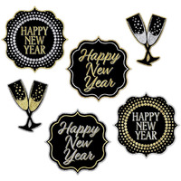 Happy New Year Cutouts