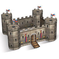 3-D Castle Centerpiece