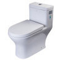 EAGO TB353 DUAL FLUSH ONE PIECE ECO-FRIENDLY HIGH EFFICIENCY LOW FLUSH CERAMIC TOILET