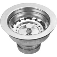 3 1/2" Basket strainer with lift stopper