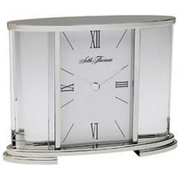 Seth Thomas Silver Glass Carriage Table Clock(D0102H7Y24A.)