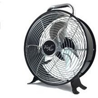 Vie Air 12 Inch High Velocity Dual Speed Retro Metal Drum Fan(D0102H595RA.)