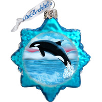 gDeBrekht 771047 Orca Handcrafted glass Ornaments