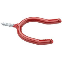 National Manufacturing Spectrum Brands HHI 218953 Vinyl coated Double Screw Hook  Red