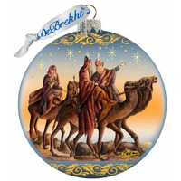 gDeBrekht 73882 Nostalgic Tree Kings Journey Limited Edition glass Ball Ornaments