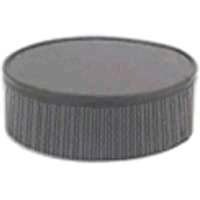 End cap Se crimp  6 In Black