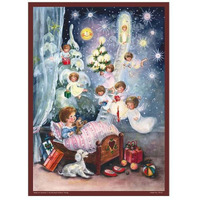 Sellmer Advent ADV70143 Angels Visiting childs Room christmas Advent