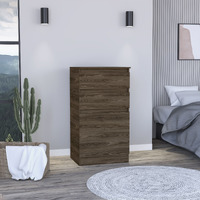 cassel 2-Drawer Dresser Dark Walnut(D0102H76XRX)