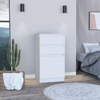 cassel 2-Drawer Dresser White(D0102H76XH2)