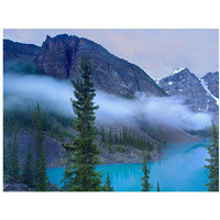 Moraine Lake in the Valley of Ten Peaks, Banff National Park, Alberta, Canada-Paper Art-18"x14"