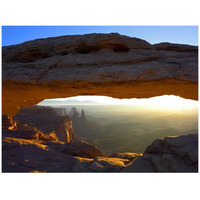 Mesa Arch at sunset from the Mesa Arch Trail, Canyonlands National Park, Utah-Paper Art-42"x32"