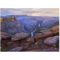 Toroweep Overlook view of the Colorado River, Grand Canyon National Park, Arizona-Paper Art-50"x38"