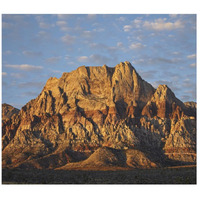 Spring Mountains, Red Rock Canyon National Conservation Area near Las Vegas, Nevada-Paper Art-18"x16.08"