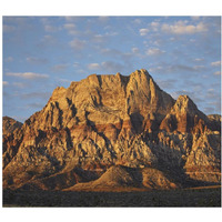 Spring Mountains, Red Rock Canyon National Conservation Area near Las Vegas, Nevada-Paper Art-24"x21.36"