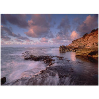 Dawn from the base of Makewehi Cliffs near Shipwreck Beach, Keoneloa Bay, Kauai, Hawaii-Paper Art-42"x32"