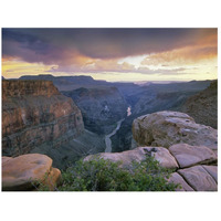 Toroweap Overlook with a view of the Colorado River, Grand Canyon National Park, Arizona-Paper Art-26&quotx20"