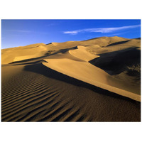 750 foot tall sand dunes, tallest in North America, Great Sand Dunes National Monument, Colorado-Paper Art-42"x32"