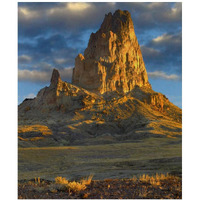 Agathla Peak, the basalt core of an extinct volcano, Monument Valley Navajo Tribal Park, Arizona-Paper Art-20.26"x24"