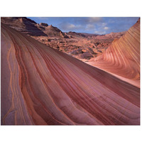 Detail of The Wave, a Navajo sandstone formation in Paria Canyon-Vermilion Cliffs Wilderness, Arizona-Paper Art-50"x38"