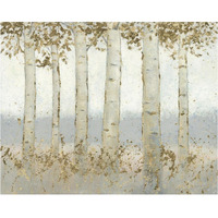 Magnificent Birch Grove -Paper Art-37"x30"