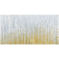 Silver Waters No River Gold -Paper Art-50"x26"