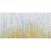 Silver Waters No River Gold -Paper Art-74"x38"