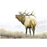 Majestic Elk -Paper Art-32&quotx22"