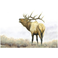 Majestic Elk -Paper Art-50"x34"