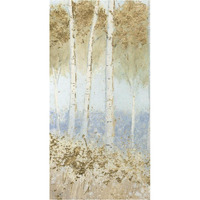 Summer Birches II -Paper Art-20"x38"