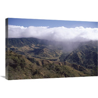 Deforested hills, Monteverde Cloud Forest Reserve, Costa Rica-Canvas Art-30&quotx20"