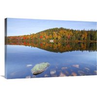 Jigging Cove Lake, Cape Breton Highlands National Park, Nova Scotia, Canada-Canvas Art-36"x24"