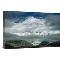 Morning mist clearing over Mount Everest after dawn, Tibet-Canvas Art-30"x20"