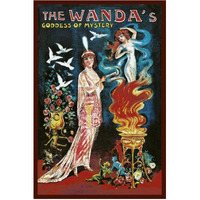 Magicians: Wanda's Goddess of Mystery-Paper Art-42"x62"