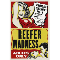 Vintage Vices: Reefer Madness-Paper Art-26"x38"