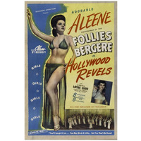 Vintage Vices: Adorable Aleene Follies Bergere in Hollywood Revels-Paper Art-22"x32"