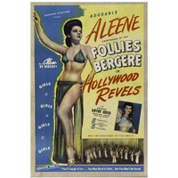 Vintage Vices: Adorable Aleene Follies Bergere in Hollywood Revels-Paper Art-26"x38"