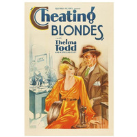 Vintage Vices: Cheating Blondes-Paper Art-22"x32"