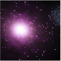 M60-UCD1 - Ultra-Compact Dwarf Galaxy-Paper Art-20"x20"