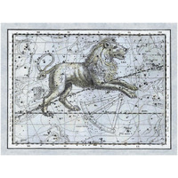 Maps of the Heavens: Leo - The Nemean Lion-Paper Art-50"x38"