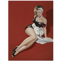 Mid-Century Pin-Ups - Magazine Cover - The Gift-Paper Art-26"x34"