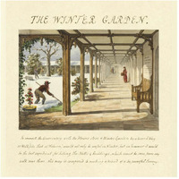 The Winter Garden, 1813-Paper Art-20"x20"