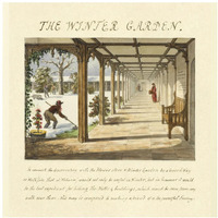 The Winter Garden, 1813-Paper Art-38"x38"