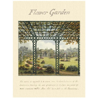 Flower Garden, 1813-Paper Art-26"x34"